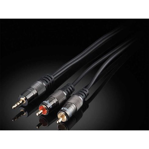 Sonorous audio kabel 3.5 mm - 2x RCA, 2m