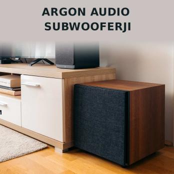 Argon Audio subwooferji – zakaj so prava izbira za vaš dom