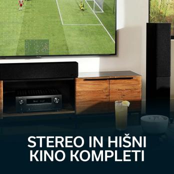 Marantz, Denon in Bowers & Wilkins prinašajo vaše glasbene idole in kinematografske junake v vašo dnevno sobo