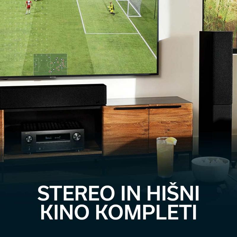Marantz, Denon in Bowers & Wilkins prinašajo vaše glasbene idole in kinematografske junake v vašo dnevno sobo