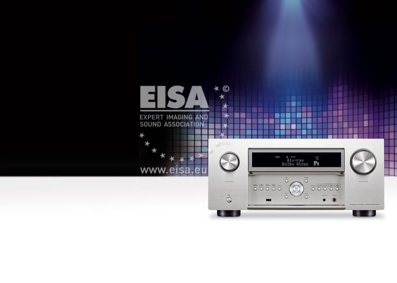Denon AVC-A10H prejemnik EISA nagrade za najboljši premium ojačevalnik za domači kino