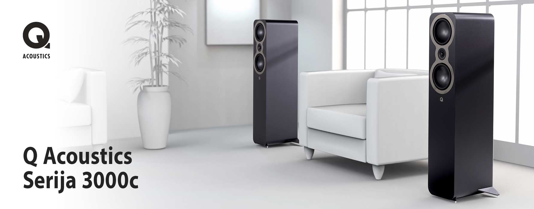 Izvedi več o seriji Q Acoustics 3000c